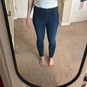 Madewell high riser skinny jeans, size 29